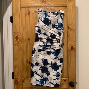 Beautiful blue floral dress